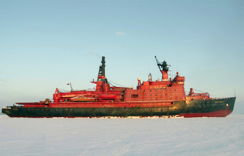 Illustration for article titled The Magnificent Evolution of Polar Icebreakers